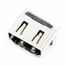 Vertical Plug-in 19pin Female HDMI Connector for PC/Notebook/STB/TV/HDTV/DV/MID/Removable Memory